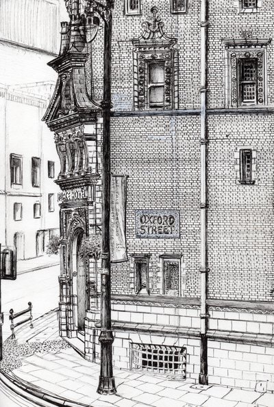 Palace Hotel, Oxford Street, Manchester by Vincent Alexander Booth